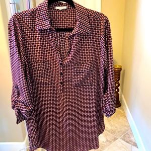 Pleione multicolored blouse, great condition